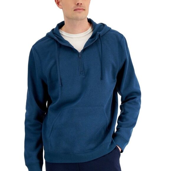 ID Ideology Men's 1/2 Zip Pullover Hoodie - Picture 1 of 1